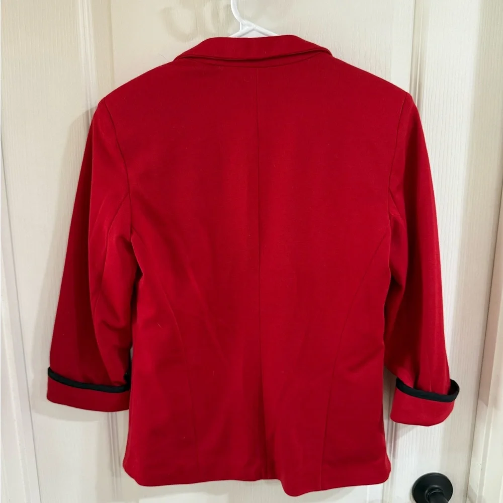 American Rag Red Blazer Classic Suit Jacket - Picture 2 of 5